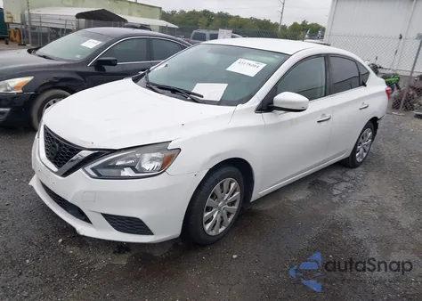 2019 Nissan Sentra S из США, поврежденный, VIN 3N1AB7AP8KY351852